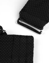 Bikinitop - einfarbig - schwarz