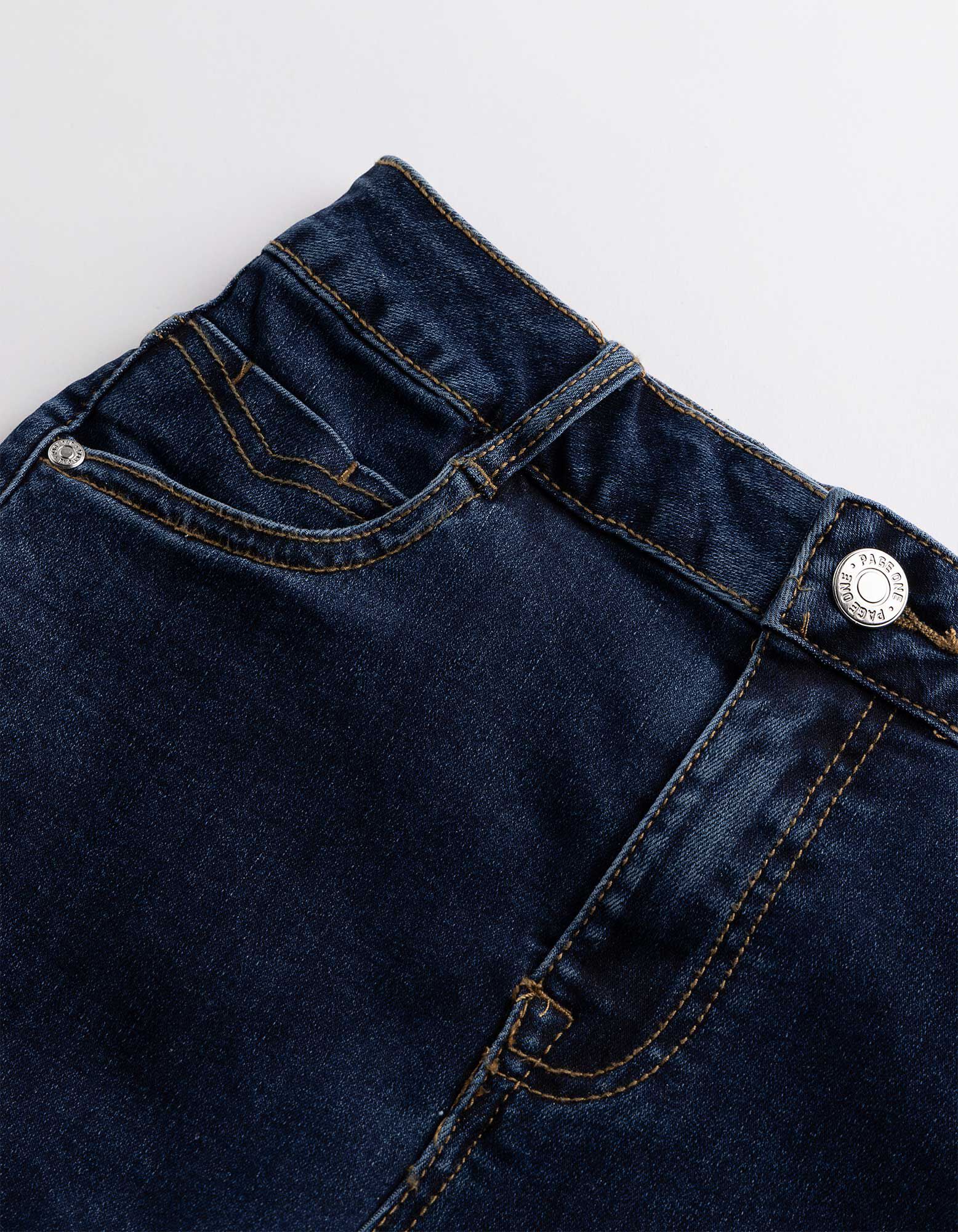 Caprihose - Skinny Fit - Dunkelblau