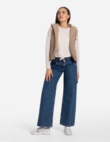 Gilet - Omkeerbaar - beige