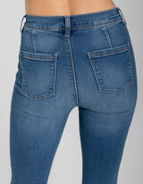 Džínsy - Účinky prania - modra