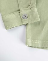 Teksas jakna - Obojeni teksas - svetlo-zelena