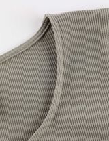 Póló - Kulcslyukkivágás - sötétzöld