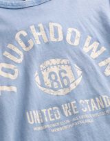 Maglia a manica lunga - Stampa frontale - celeste