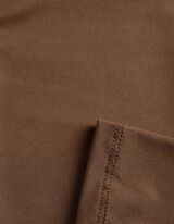 Langarmshirt - Slim Fit - braun