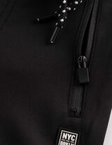 Jogginghose - Polyester - schwarz