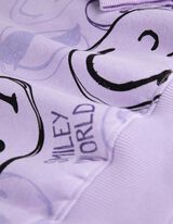Sweatshirt - SmileyWorld® - lila