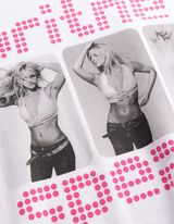 T-Shirt - Britney Spears - Wei&szlig;