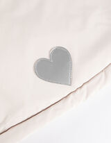 Parka - Afneembare rand van imitatiebont - beige