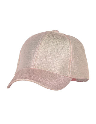 M&auml;dchen Basecap in Metallic-Look