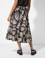 T-Shirt - einfarbig - schwarz