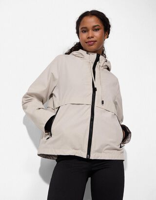 Giacca outdoor - Cappuccio - bianco