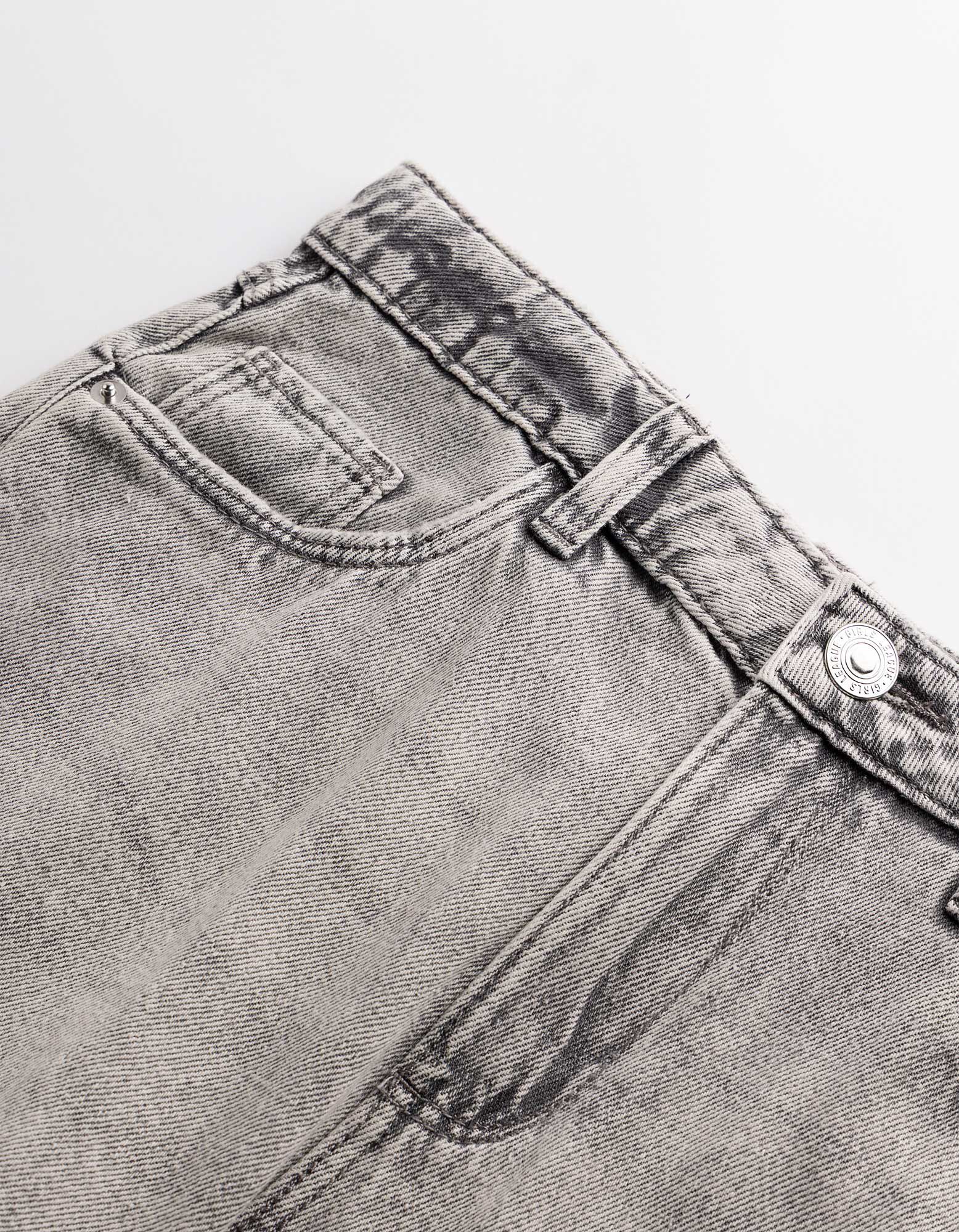 Jean - denim gris - Gris