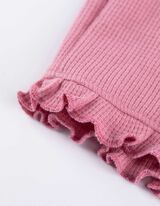 Set alcătuit din bluză și pantaloni - Structură gofrată - Alb