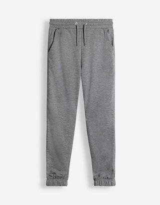 Jogginghose - Glitzerprint - grau