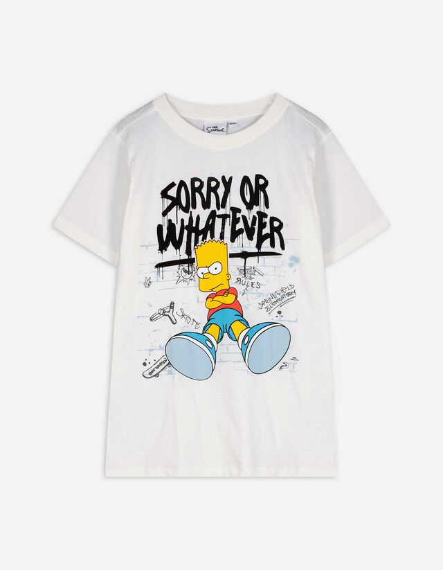 T-Shirt - The Simpsons - weiß