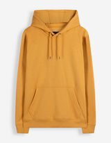 Sweatshirt - Kap - geel