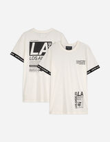 T-shirt - Impronta sul retro - bianco