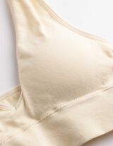 Bustier - &uuml;berwiegend nahtlos - Off-White