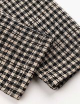 Leggings - Motif &agrave; carreaux - beige