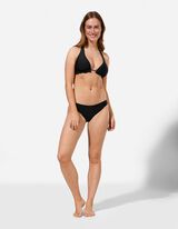 Bikinislip - einfarbig - Schwarz