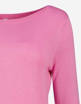 Pullover - Misto viscosa - rosa fucsia
