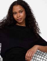 Pullover - Kurze &Auml;rmel - schwarz