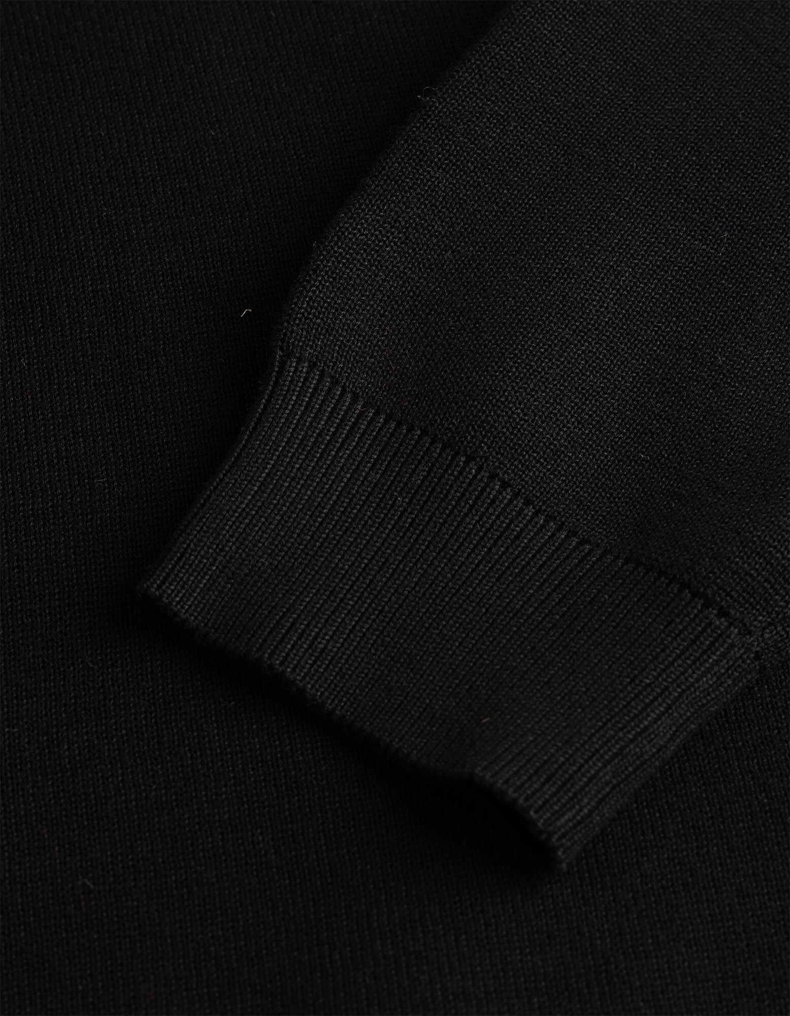 Trui - Viscose - Zwart