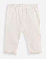 Souprava  &scaron;aty a leg&iacute;ny - Krajkov&aacute; aplikace - Růžov&aacute;