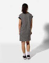 Kleid - gerade geschnitten - schwarz