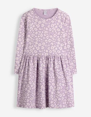 Jurk - Print all-over - Paars