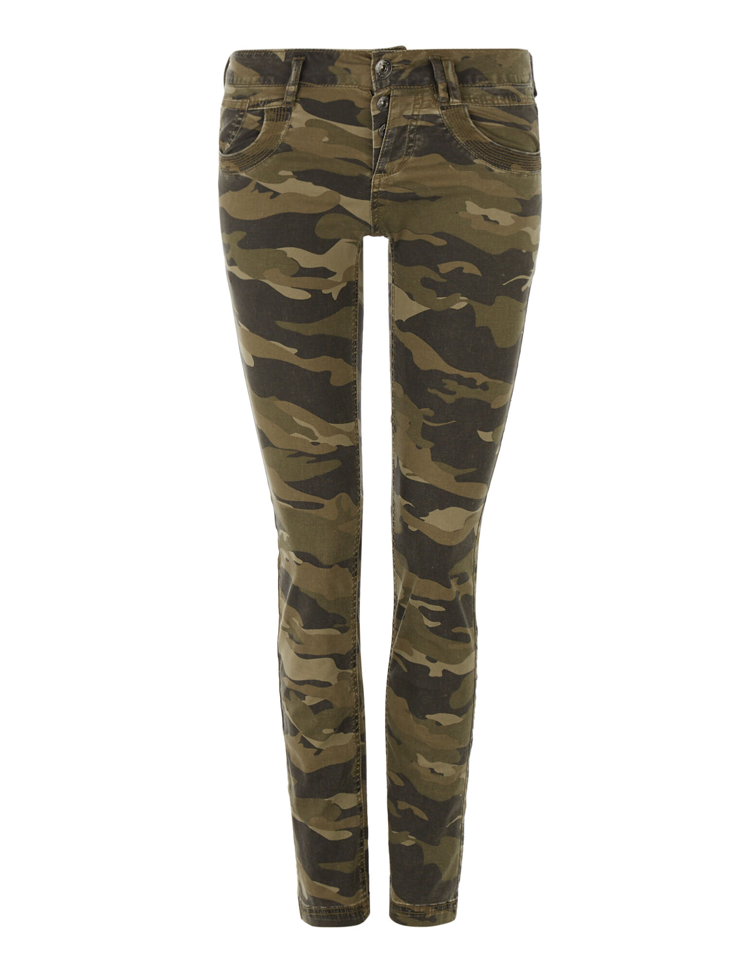 Hose Mit Camouflage Muster Damen Hose Mit Camouflage Muster Damen