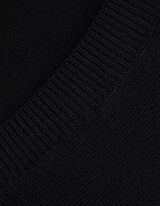 Pulóver - Netopierie rukávy - cierna