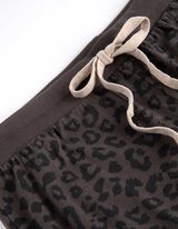 Pyjamabroek - Tunnelkoord in de zoom - donkergrijs