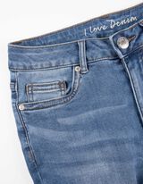 Džinsai - Platėjantys - melynas