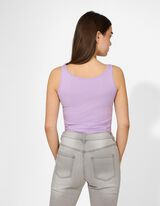 Top - Stretchanteil - Pink