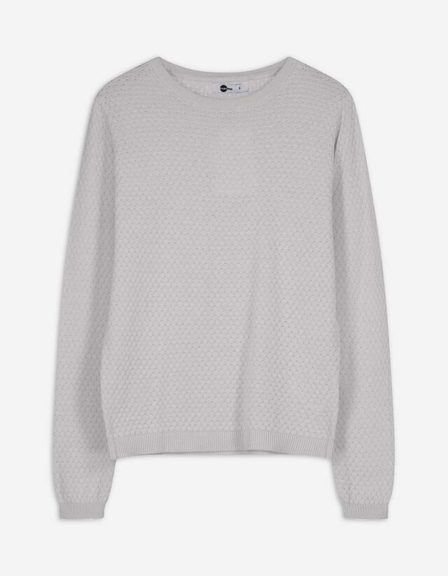 Pullover - Cotone - grigio