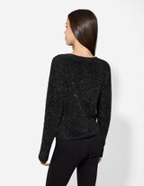 Trui - Glitter - zwart