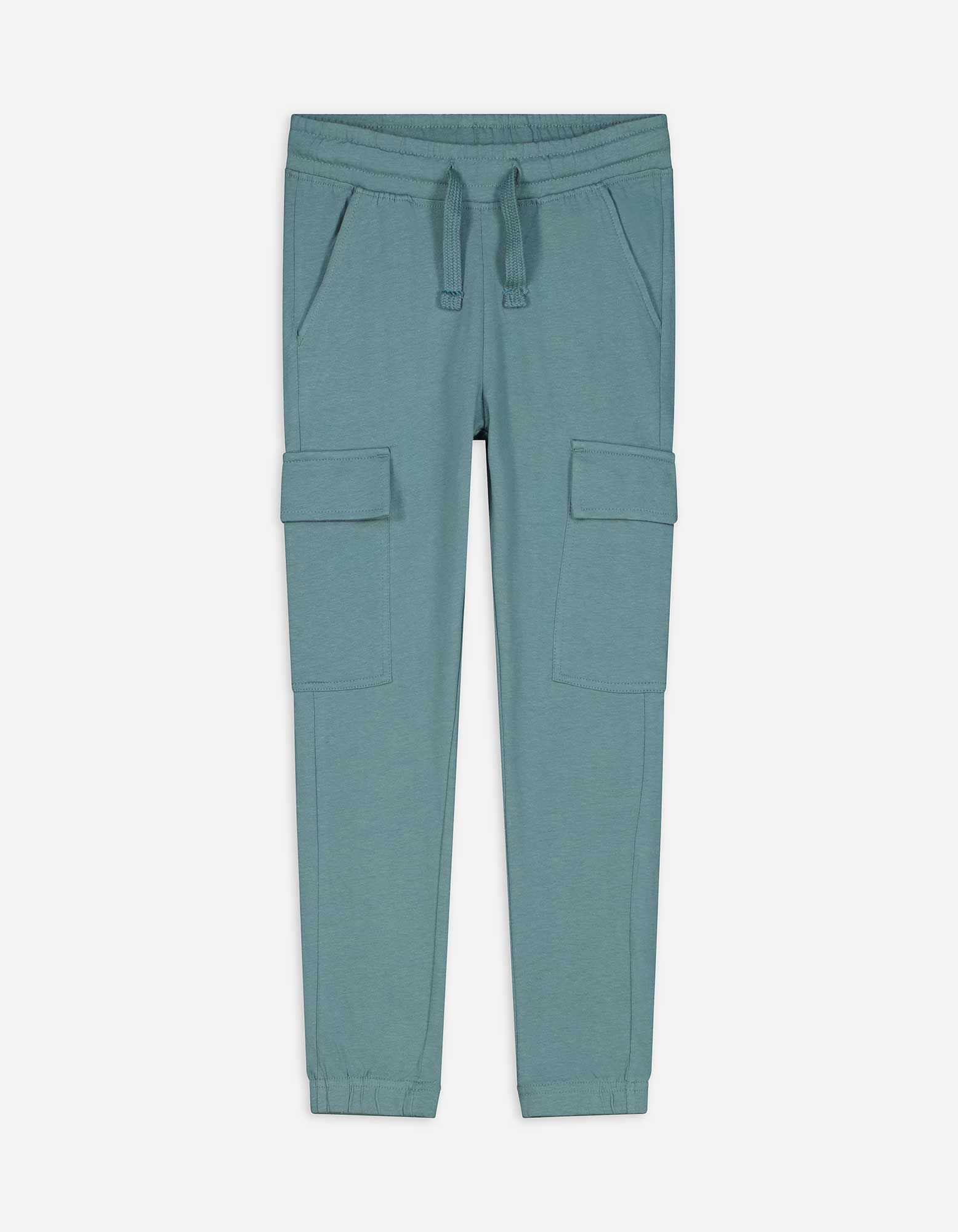 Cargohose - Aufgesetze Taschen - t&uuml;rkis