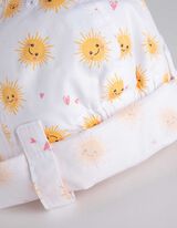 Ellenzős sapka - Elszórt nyomott minta - feher