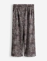 Culotte - Allover-Print - wei&szlig;