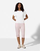 Yoga T-Shirt - Watervalhals - wit