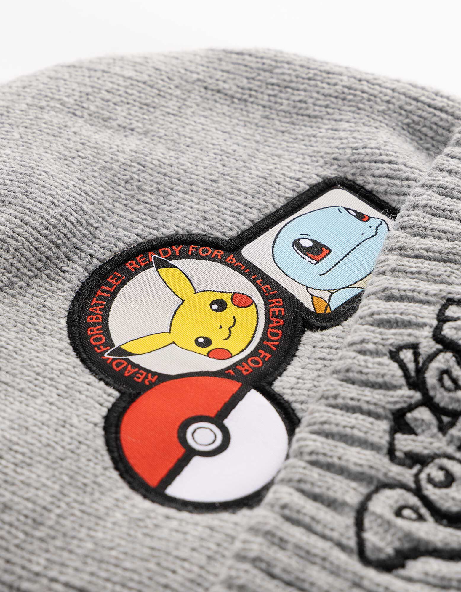 M&uuml;tze - Pok&eacute;mon - Dunkelgrau