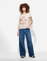 T-Shirt - Print - wei&szlig;