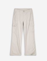 Hlače vojničkog stila - High Waist - bez