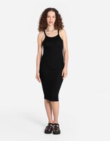 sukienka - dopasowany - czarny