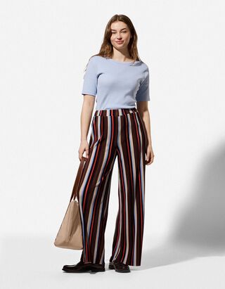 Pantalon - Plissee - Brun