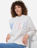 Pulover - Vezenina - belo