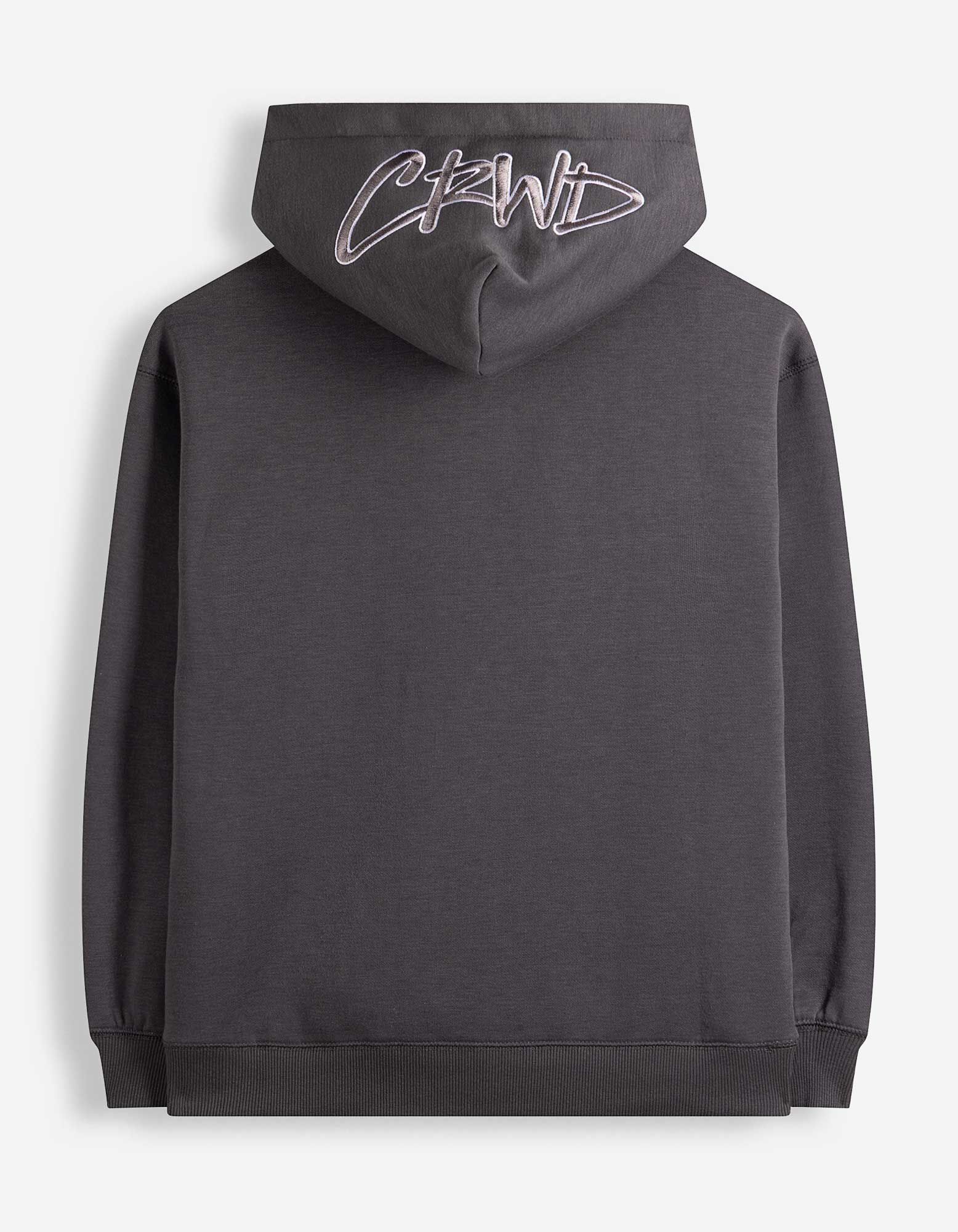 Hoodie - 3D-Applikation - Dunkelgrau