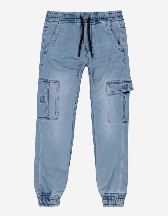 Pantaloni jogging - Regular Fit - Albastru deschis