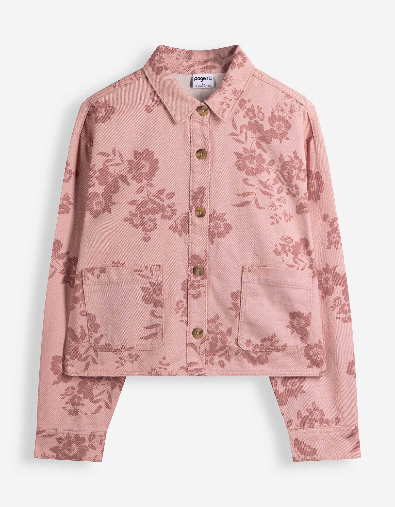 Allover-Print - Rosa